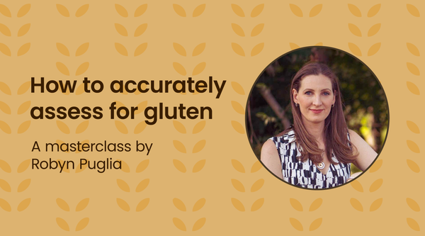 How to accurately assess for gluten reactivity