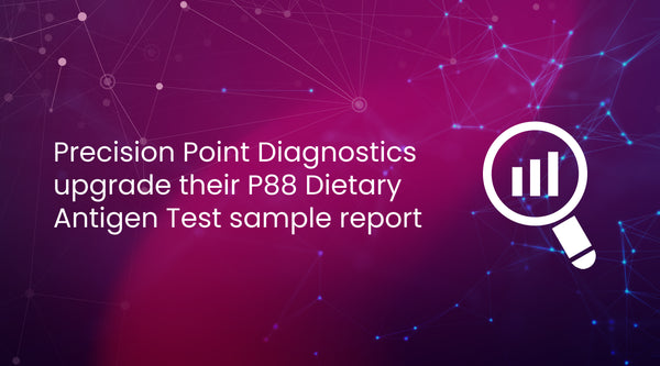 Precision Point Diagnostics upgrade the P88 Dietary Antigen Test sample report